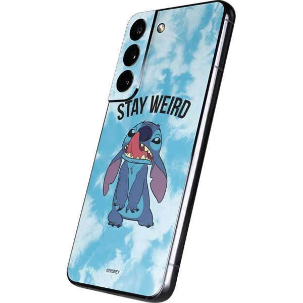 Disney Lilo And Stitch Stay Weird Galaxy S22 Skin 4 Disney Lilo And Stitch Stay Weird Galaxy S22 Skin - Image 2