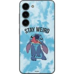Disney Lilo And Stitch Stay Weird Galaxy S23 Skin