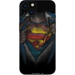 DC Comics Superman Pastel Art IPhone 14 Plus Skin