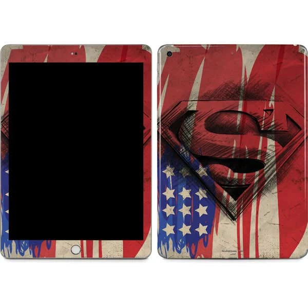 DC Comics Superman Crest Apple IPad Skin 3 DC Comics Superman Crest Apple IPad Skin