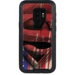 DC Comics Superman Crest Otterbox Defender Galaxy Skin