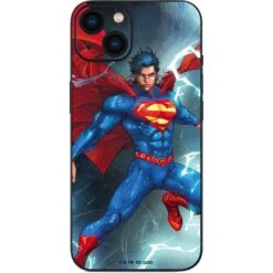 DC Comics Superman Heat Vision IPhone 15 Skin