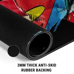 DC Comics Superman Shield Gaming Mouse Pad -Skinit Store superman s shield extra large gaming mouse pad 1661465664 MSPDCMSUP05GAMGXL PR 04