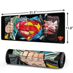 DC Comics Superman Shield Gaming Mouse Pad -Skinit Store superman s shield large gaming mouse pad 1661465663 MSPDCMSUP05GAMGLG PR 02