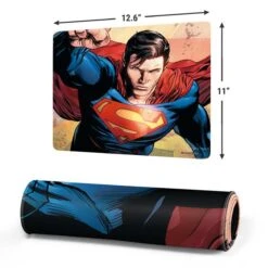 DC Comics Superman Flying Pose Action Comics #957 Art By Patch Zircher Gaming Mouse Pad