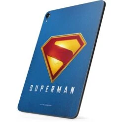 Superman 2025 Classic Superman Shield Emblem Apple IPad Pro Skin -Skinit Store superman the movie 2025 logo ipad pro 11in 2018 2019 skin 1750101123 SKNSUPGEN01IPRO11 PR 02