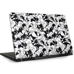 Looney Tunes Sylvester Super Sized Pattern Dell Inspiron Skin