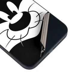 Looney Tunes Sylvester The Cat Black And White IPhone 14 Plus Skin -Skinit Store sylvester the cat black and white iphone 14 plus skin 1662574864 SKNLNCLFL04IPH14M PR 03