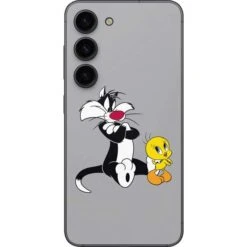 Looney Tunes Sylvester Tweety Bird Crossed Arms Galaxy S23 Skin