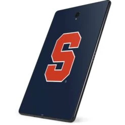 Syracuse University S Logo Samsung Galaxy Tab Skin -Skinit Store syracuse s galaxy tab s4 2018 skin 1681391360 SKNSYRCSE06SGTBS4 PR 02