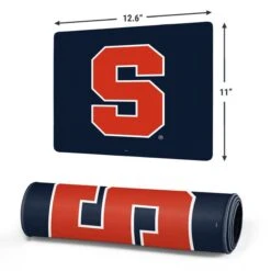 Syracuse University S Logo Gaming Mouse Pad