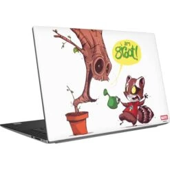 Marvel Rocket Raccoon And Groot Tall Tails Dell XPS Skin