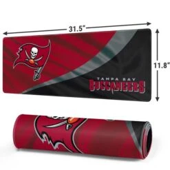 NFL Tampa Bay Buccaneers Gaming Mouse Pad -Skinit Store tampa bay buccaneers large gaming mouse pad 1655166593 MSPNFLTPB02GAMGLG PR 02