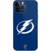 NHL Tampa Bay Lightning Logo IPhone 15 Pro Max Skin -Skinit Store tampa bay lightning logo iphone 15 pro max skin 1694187093 SKNNHLTBL07IP15PM PR 01