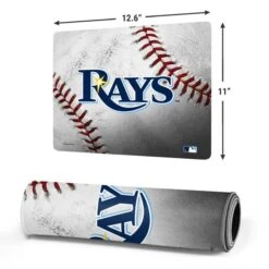 MLB Tampa Bay Rays Game Ball Gaming Mouse Pad