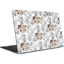 Looney Tunes Tasmanian Devil Super Sized Pattern Dell XPS Skin