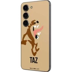Looney Tunes Taz Identity Galaxy S23 Skin -Skinit Store taz identity galaxy s23 skin 1676574826 SKNLNIDTY02GLXY23 PR 02