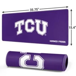 Texas Christian University TCU Horned Frogs Gaming Mouse Pad -Skinit Store tcu horned frogs extra large gaming mouse pad 1711381317 MSPTXCHRU01GAMGXL PR 02