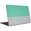 Teal And Grey Stripes Dell XPS Skin
