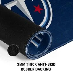 NFL Tennessee Titans Distressed Gaming Mouse Pad -Skinit Store tennessee titans distressed extra large gaming mouse pad 1655246156 MSPDSTTEN03GAMGXL PR 04