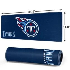 NFL Tennessee Titans Distressed Gaming Mouse Pad -Skinit Store tennessee titans distressed large gaming mouse pad 1655166591 MSPDSTTEN03GAMGLG PR 02