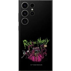 Adult Swim Rick And Morty Tentacle Attack Galaxy S23 Ultra Skin