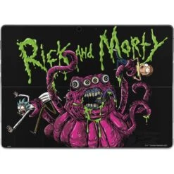 Adult Swim Rick And Morty Tentacle Attack Surface Pro 9 Skin