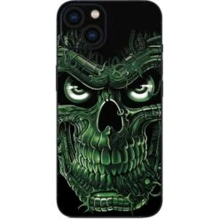 Liquid Blue Terminator Dragon IPhone 15 Skin