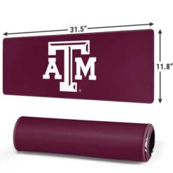 Texas A&M University TAM Gaming Mouse Pad -Skinit Store texas a m university large gaming mouse pad 1711381137 MSPTXAMUN01GAMGLG PR 02