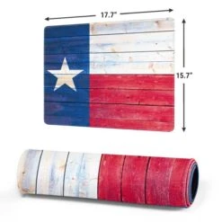 Texas Flag Light Wood Gaming Mouse Pad -Skinit Store texas flag light wood medium gaming mouse pad 1681246450 MSPTFLTWD13GAMGMD PR 02