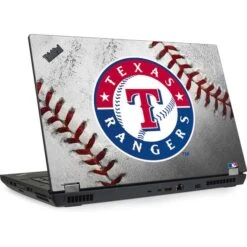 MLB Texas Rangers Game Ball Lenovo ThinkPad Skin