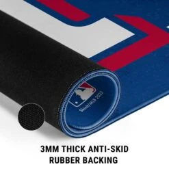 MLB Texas Rangers - Solid Distressed Gaming Mouse Pad -Skinit Store texas rangers solid distressed extra large gaming mouse pad 1678437517 MSPMLBTXR08GAMGXL PR 04