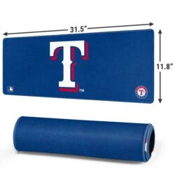 MLB Texas Rangers - Solid Distressed Gaming Mouse Pad -Skinit Store texas rangers solid distressed large gaming mouse pad 1678312956 MSPMLBTXR08GAMGLG PR 02