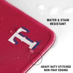 MLB Texas Rangers Split Gaming Mouse Pad -Skinit Store texas rangers split extra large gaming mouse pad 1678437513 MSPCVSMLB28GAMGXL PR 03