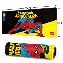 Marvel Classic Comics The Amazing Spider-Man Gaming Mouse Pad -Skinit Store the amazing spider man extra large gaming mouse pad 1746554694 MSPMRVCOM01GAMGXL PR 02