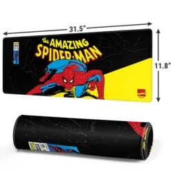 Marvel Classic Comics The Amazing Spider-Man Gaming Mouse Pad -Skinit Store the amazing spider man large gaming mouse pad 1746554694 MSPMRVCOM01GAMGLG PR 02