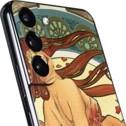 Alphonse Mucha The Arts, Dance Galaxy S22 Plus Skin -Skinit Store the arts dance galaxy s22 plus skin 1646336917 SKNBRGMUC09GLX22P PR 03