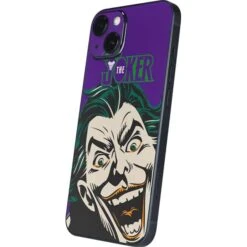 DC Comics The Joker The Classic Art IPhone 15 Skin -Skinit Store the classic joker iphone 15 skin 1694187503 SKNDCJKRX06IPHN15 PR 02