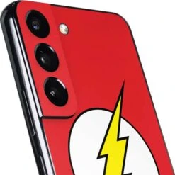 DC Comics The Flash Original Emblem Galaxy S22 Skin 8 DC Comics The Flash Original Emblem Galaxy S22 Skin -Skinit Store the flash emblem galaxy s22 skin 1646266045 SKNFLASHD01GLXY22 PR 03