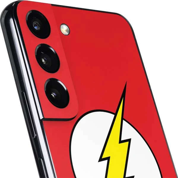 DC Comics The Flash Original Emblem Galaxy S22 Skin 5 DC Comics The Flash Original Emblem Galaxy S22 Skin - Image 3