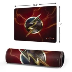 DC Comics The Flash Movie: Logo Poster Gaming Mouse Pad
