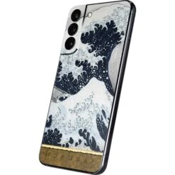 Hokusai The Great Wave Off Kanagawa Galaxy S22 Plus Skin -Skinit Store the great wave off kanagawa galaxy s22 plus skin 1675122079 SKNBRGHOK03GLX22P PR 02