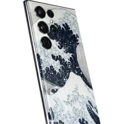 Hokusai The Great Wave Off Kanagawa Galaxy S22 Ultra Skin -Skinit Store the great wave off kanagawa galaxy s22 ultra skin 1675122079 SKNBRGHOK03GLX22U PR 03