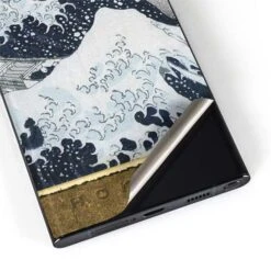 Hokusai The Great Wave Off Kanagawa Galaxy S22 Ultra Skin -Skinit Store the great wave off kanagawa galaxy s22 ultra skin 1675122079 SKNBRGHOK03GLX22U PR 04