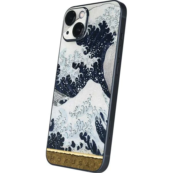 Hokusai The Great Wave Off Kanagawa IPhone 14 Skin 4 Hokusai The Great Wave Off Kanagawa IPhone 14 Skin - Image 2