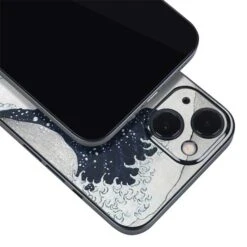 The Great Wave Off Kanagawa By Hokusai IPhone 15 Skin -Skinit Store the great wave off kanagawa iphone 15 skin 1694705021 SKNBRGHOK03IPHN15 PR 04