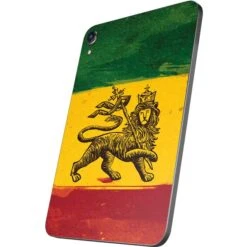 The Lion Of Judah Rasta Flag Apple IPad Mini Skin -Skinit Store the lion of judah rasta flag ipad mini 7th gen skin 1741965171 SKNRASTAF02IPADM7 PR 02