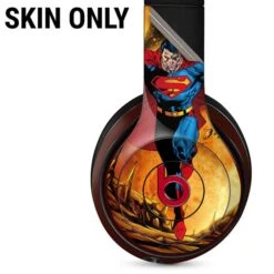 DC Comics Superman Action Pose Art By Jim Lee Beats Solo 3 Wireless Skin -Skinit Store the man of steel beats solo 3 wireless skin 1747165106 SKNDCMSUP06BTSSW3 PR 02