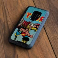 Marvel Classic Comics The Mighty Thor Otterbox Defender Galaxy Skin -Skinit Store the mighty thor otterbox defender galaxy s9 plus skin 1747939539 SKNMRVCOM16OBS9PD PR 04