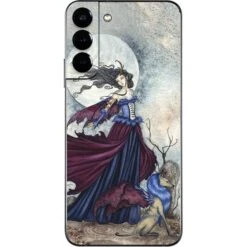 Amy Brown The Moon Is Calling Fairy And Dragon Galaxy S22 Plus Skin